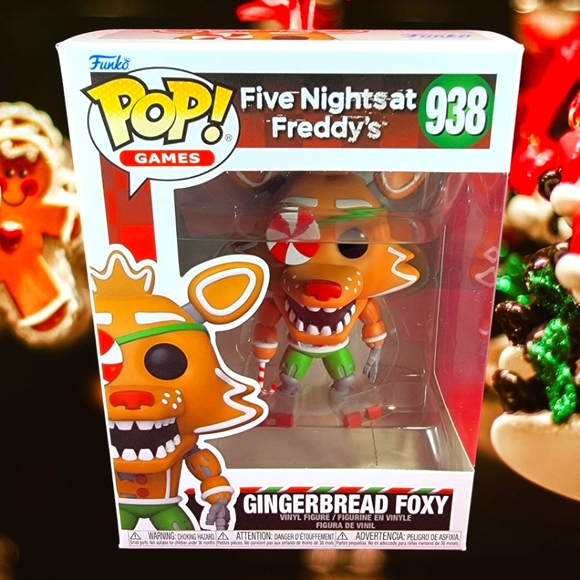 Gingerbread foxy funko # 938 (nib) - Picture 1 of 7